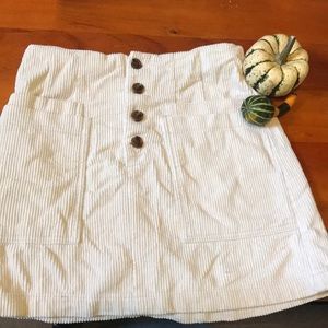 Corduroy skirt
